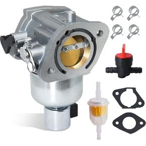 مجموعة المكربن ​​تناسب محركات Kawasaki FR651V FR691V FS651V FS691V 23 HP Gravely ZT 42 XL # 15004-0828 15004-7062 15004-0986 (المكربن ​​مع فلتر الهواء)
