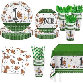 MEHOFOND 194pcs Basketball Party Supplies, Basketball Plates and Napkins Basketball Sports Theme Birthday Party Tableware Set Include Basketball Tablecloth for Basketball Birthday Decorations
