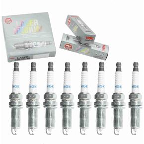 8 pc NGK Laser Iridium Spark Plugs compatible with Infiniti QX80 5.6L V8 2014-2020