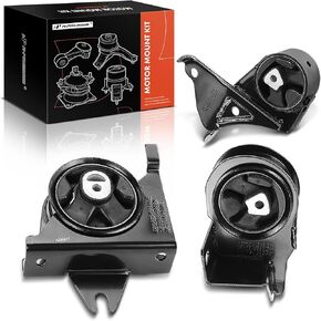 A-Premium 3PCS Engine Motor Mount and Transmission Mount Kit Compatible with Dodge Grand Caravan, Caravan & Chrysler Town & Country, Grand Voyager & Plymouth Grand Voyager, Automatic Transmission