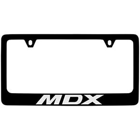 Acura MDX License Plate Frame Holder … (2 Hole/Brass, Chrome/Wide)