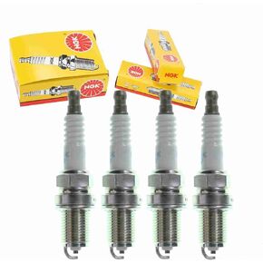 4 pc NGK Standard Spark Plugs compatible with Honda Civic 1.5L 1.6L L4 1988-1991