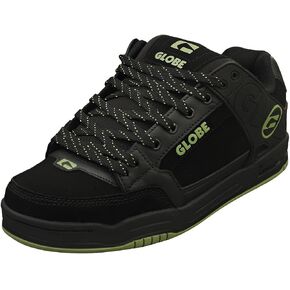 Globe Men's Tilt Skate Shoe, Black/Olive, 8