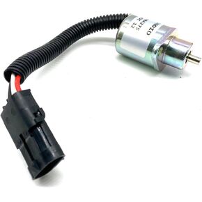 2848A275 Fuel Shut Off Solenoid 2848A271 2848A279 SA-4934-12 for Perkins 700 Series Engine Hyster H177 H2.00XM H2.50XM H3.00XM H3.20XM 12VDC