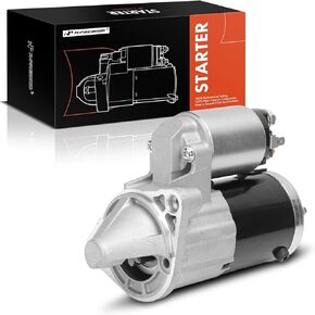 A-Premium Starter Motor Compatible with Suzuki SX4 2007 2008 2009 2.0L, 12V 1.4KW 8-Teeth Clockwise, Replace# 3110080J00, M000T22571