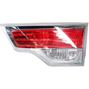 WFLNHB Right Side Inner Tail Light Assembly Replacement for 2014 2015 2016 Toyota Highlander Passenger Side Rear Tail Light Lamp TO2803115 815800E050