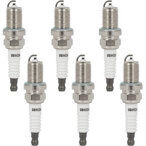 ECCPP Ni-Cu Alloy Spark Plugs 7938 for Kia Sorento,Sportage & for Mercedes-Benz C240 C280 C320 E320 & for Mitsubishi Eclipse & Chrysler Crossfire & for Cadillac Catera & for Saturn L300 pack of 6