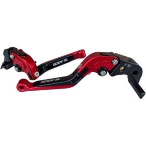 Motorcycle Accessories Engrave Logo Brake & Clutch Levers Set Adjustable Foldable Extendable CNC Compatible with Suzuki GSX-R600 GSXR 600 GSX-R750 GSXR 750 2011-2020 GSX-R1000 GSXR 1000 2009-2020