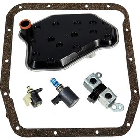4R70W Filter Kit Solenoid Set EPC TCC Lockup Dual Shift Solenoid 1996-1997