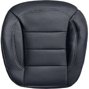 AUTOKAY Black Driver Bottom Seat Cover Fits for Benz ML350 4Matic 2012 2013 2014 2015