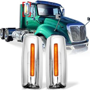 Door Mirror Cover for International Prostar Lonestar ‖ White Door Mirror Cover for 2002-2018 International, Driver & Passenger Side, (A Pair) in Kuwait