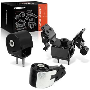 A-Premium 3PCS Engine Motor Mount and Transmission Mount Set Compatible with Ford F-150 F150 2017-2023, 2.7L 3.5L 5.0L, Automatic Transmission, 4WD, Replace# BL3Z6038K