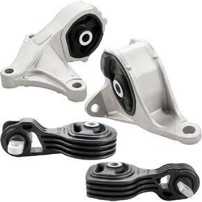 JDMON 4Pcs Engine Motor & Transmission Mount Kit Replacement for Honda CR-V 2.4L 2012 2013 2014 Auto Trans Compatible with A65055, A65052, A65070, A65069, 9802, 9815, 9796, 9798