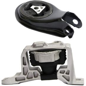 RP Remarkable Power, G199 Front Right & Rear Engine Motor Mount Set 2 pieces Fit For 2004-2011 Mazda 3 2.0L A4402 A4405 Automotive