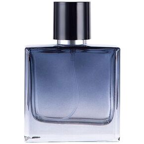 Glass Perfume Bottle Empty Refillable 12Pack Clear Travel Perfume Spray Atomizer Bottle 30ml Perfume Fine Mist Spray Perfume Bottle Atomizer Container with Spray Applicator (Clear Square 30ml 12PCS)
