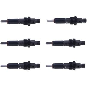 DVPARTS 6X 0432131753 Fuel Injector Compatible with Dodge Cummins 12 Valve 6BTA B6.7 ISB6.7 QSB 350hp 1994-1998 B5.9L