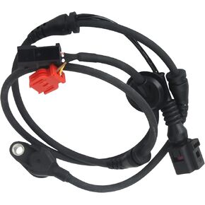 ALS521 Front ABS Wheel Speed Sensor Compatible with S4 2000-2001 2.7L V6 S6 2002 4.2L V8 A6 2002 3.0L V6 A6 Quattro 2000-2003 4.2L V8