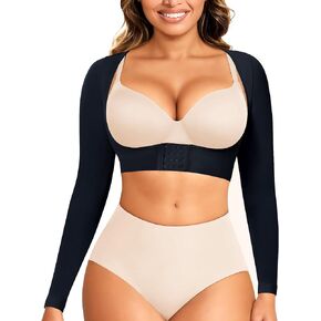 LODAY Arm Compression Sleeve Women Upper Arm Shaper Long Sleeve Shapewear Tops in Kuwait