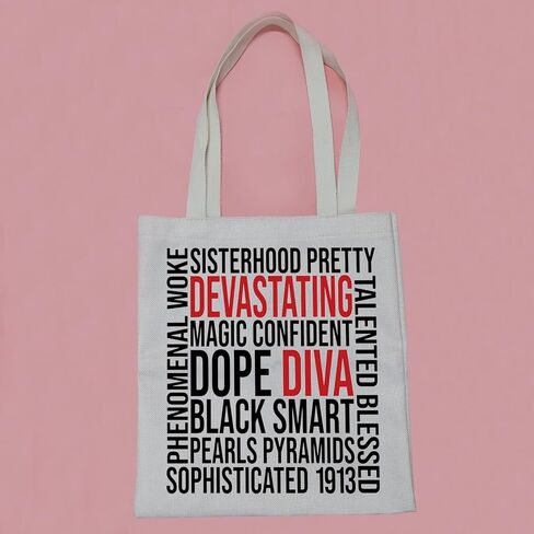 PWHAOO Sorority 1913 Tote Bag Delta- Sigma 1913 Sorority Shop Tote Bag Greek Sorority Sister Gift in Kuwait
