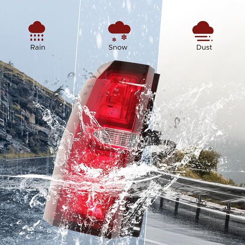 مجموعة مصابيح الذيل متوافقة مع مصباح Chevy Tahoe Suburban 3500HD 2015-2020 LED مصباح خلفي أحمر خلفي GM2800264 84467058 (جانب السائق الأيسر) in Kuwait