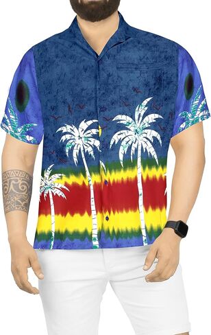 قميص هاواي للرجال من LA LEELA للعطلات in Kuwait