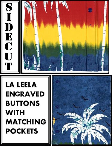 قميص هاواي للرجال من LA LEELA للعطلات in Kuwait