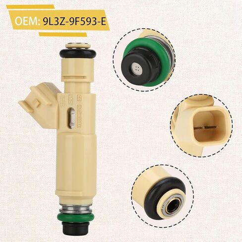 حاقن الوقود CM5059 OE 3.0L، متوافق مع/Ford Escape Taurus 2001 2002 2003، متوافق مع/Mercury 3.0 Sable 2001-2004، متوافق مع/Mazda Tribute |#YL8Z-9F593-CB| |4 ثقوب| |مجموعة من 6| in Kuwait