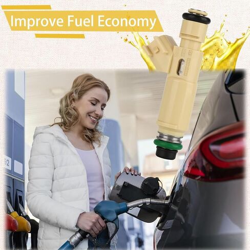 حاقن الوقود CM5059 OE 3.0L، متوافق مع/Ford Escape Taurus 2001 2002 2003، متوافق مع/Mercury 3.0 Sable 2001-2004، متوافق مع/Mazda Tribute |#YL8Z-9F593-CB| |4 ثقوب| |مجموعة من 6| in Kuwait