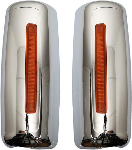 Door Mirror Cover for International Prostar Lonestar ‖ White Door Mirror Cover for 2002-2018 International, Driver & Passenger Side, (A Pair) in Kuwait