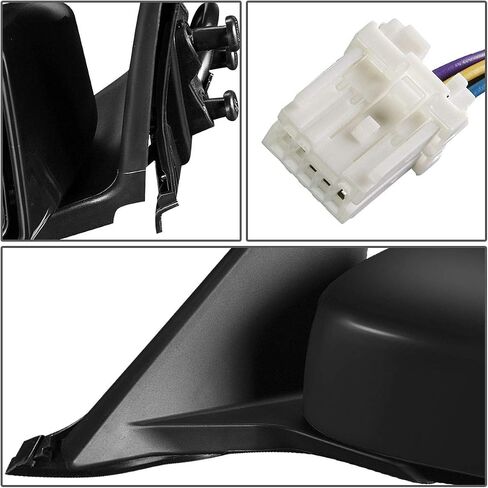 DNA Motoring OEM-MR-NI1320190 نمط المصنع مدعوم + مرآة باب الجانب الأيسر ساخنة متوافقة مع 05-14 نيسان باثفايندر in Saudi Arabia