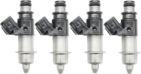 15710-24F00 حاقن الوقود عالي الأداء متوافق مع سوزوكي GSXR 600 750 1000 هايابوسا GSX1300 (حزمة من 4) in Kuwait