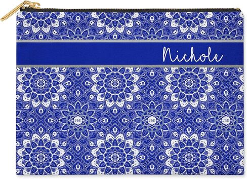 BBGreek Zeta Phi Beta Sorority Paraphernalia - Cosmetic Case, Makeup Pouch, Travel Bag Organizer Collection - Official Vendor in Kuwait