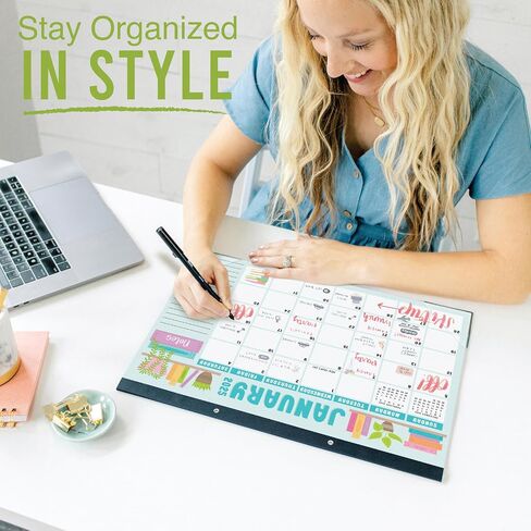 Doodle Large Desk Calendar 2025-2026 - 2025 Desk Calendar Large, Desk Calander, Small Desk Calendar 2025-2026, Large Calendar 2025-2026, Desktop Calendar, 2025 Desk Calender, 2025 Desk Calendars in Saudi Arabia