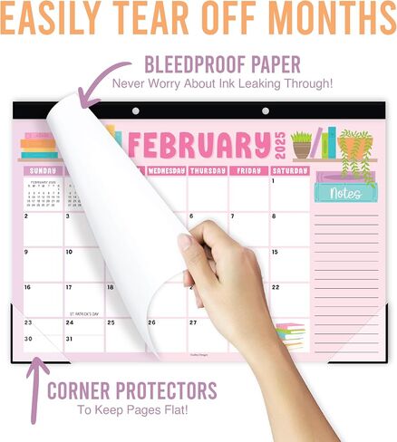 Doodle Large Desk Calendar 2025-2026 - 2025 Desk Calendar Large, Desk Calander, Small Desk Calendar 2025-2026, Large Calendar 2025-2026, Desktop Calendar, 2025 Desk Calender, 2025 Desk Calendars in Saudi Arabia