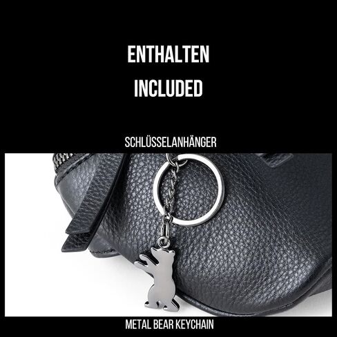 حقيبة برلينر باجز الجلدية العتيقة فاني باك نوح، حقيبة حزام كروس للرجال والنساء - بني in Kuwait