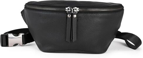 حقيبة برلينر باجز الجلدية العتيقة فاني باك نوح، حقيبة حزام كروس للرجال والنساء - بني in Kuwait