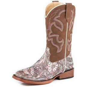ROPER Western Boots Girls Raya Floral Purple 09-018-1901-3374 PU