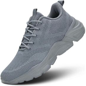Mens Road-Running Shoes Walking Shoes Fashion Athletic Sneakers Working Gym Comfort Lightweight Mesh Shoes