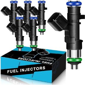 Fuel Injectors 0280158028 For:-Dodge Charger Challenger Grand Caravan Journey Avenger Nitro Stratus, For:-Chrysler 300 Town And Country, 2004-2010 High Performance Fuel Injectors Set of 6