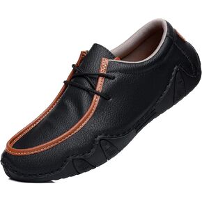 Trsorini Mens Casual Fashion Sneakers Driving Walking Climbing Shoes Beck Shoes Soft Moccasin Shoes