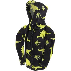 1 Pc Universal Gear Shift Knob Cover Automotive Manual Stick Shifting Handle Protector Dinosaur Hoodie Style Black,Yellow Polyester