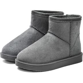 DKSUKO Kid 's Classic Waterproof Snow Boots Toddler Winter Boots