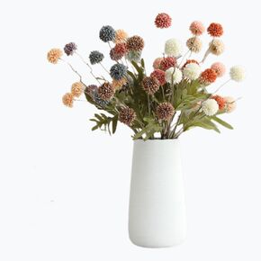 10PCS Artificial Autumn Dandelion Flowers, Realistic Shape, for Home Decor, Floral Arrangements, Outdoor Decorations, Fall/Winter Decorations (Chroma)