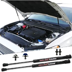 Redline Tuning 21-11027-02 Hood QuickLIFT PLUS System Compatible with Ford Fusion 2013-2020 (All Black Bolt in System)