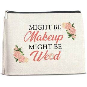 Funny Mahjong Joker Gifts Makeup Bag for Women, Christmas Birthday Mahjong Gifts for Mahjong Game Players Friends Besties Never Ever Use a Joker in a Pair Cosmetic Bag Travel Toiletry Pouch for Purse