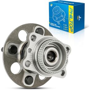 PHILTOP 512483 Rear Wheel Bearing Fit for Hyundai Ac-c-e-n-t 2012-2017, Kia Rio 2012-2017, 4 Lugs Wheel Hub Assembly W/ABS