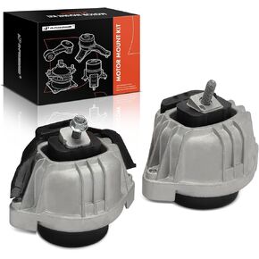A-Premium 2PCS Front Left and Right Engine Motor Mount Set Compatible with BMW 335i 2007-2013, 335i xDrive 2009-2013, 335is 2011-2013, 335xi 2007-2008, X1 2013-2015, 1 Series M 2011, 135i, 135is, Z4