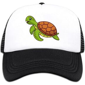 Mermaid Hat Kids Baseball Hat Toddler Baseball Kids Hats Trucker Hat Boys Girls Black Ball Cap for 7-10 Ages Boy Youth Blank Bulk Age 4-8