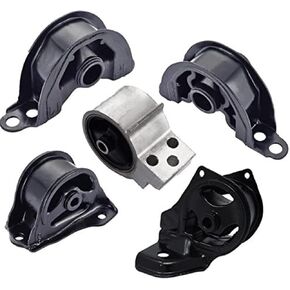 ENA Engine Motor and Trans Mount Set of 5 Compatible with Acura Integra 1.8L 1997 1998 1999 2000 2001 Manual Transmission Replacement for A6502 A6506 A6520 A6524 A6571