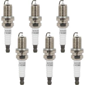 ECCPP Platinum Iridium Spark Plugs 5464 for Acura,Chrysler,for Dodge,for Nissan Vehicles - TL,Sebring,Avenger,Taurus,Santa Fe,Frontier,Quest & More pack of 6
